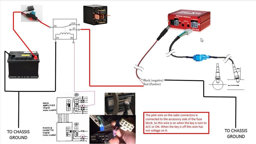 Autometer Air Fuel Ratio Gauge Wiring Diagram Chicic