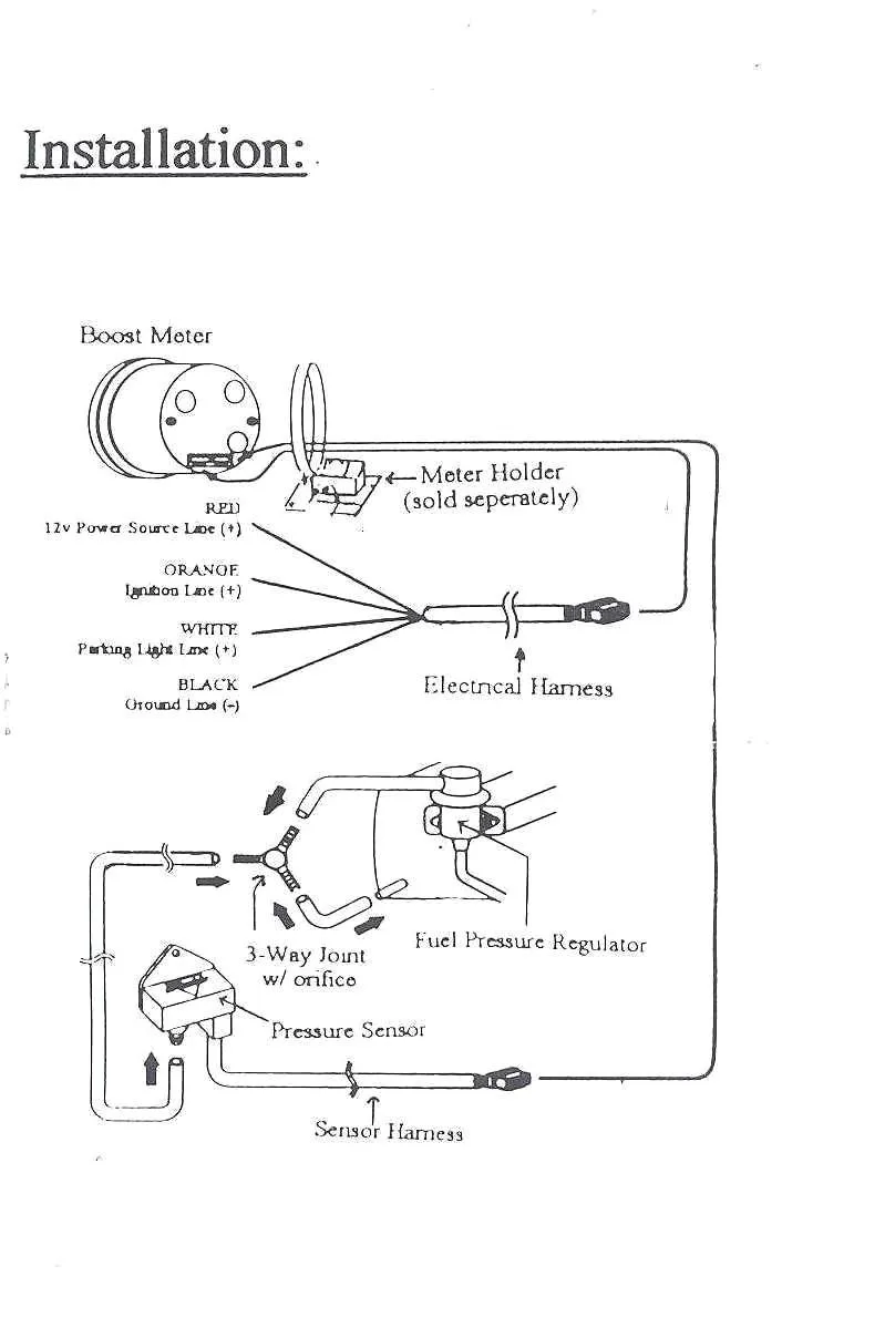 Autometer Fuel Pressure Gauge Wiring Diagram Wiring Diagram