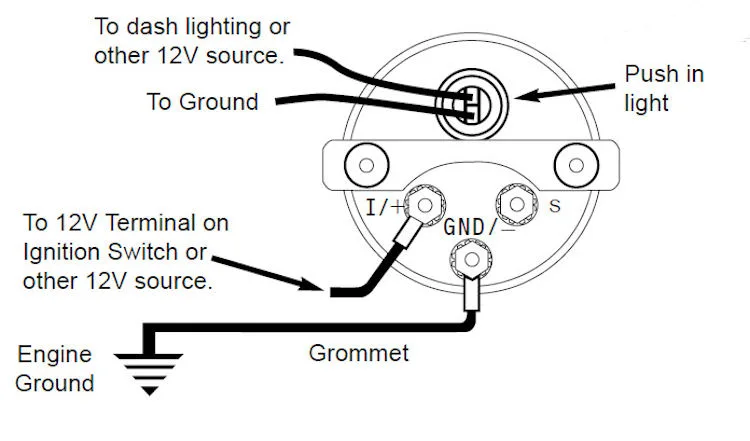 Autometer Voltmeter Wiring Diagram Wiring Diagram