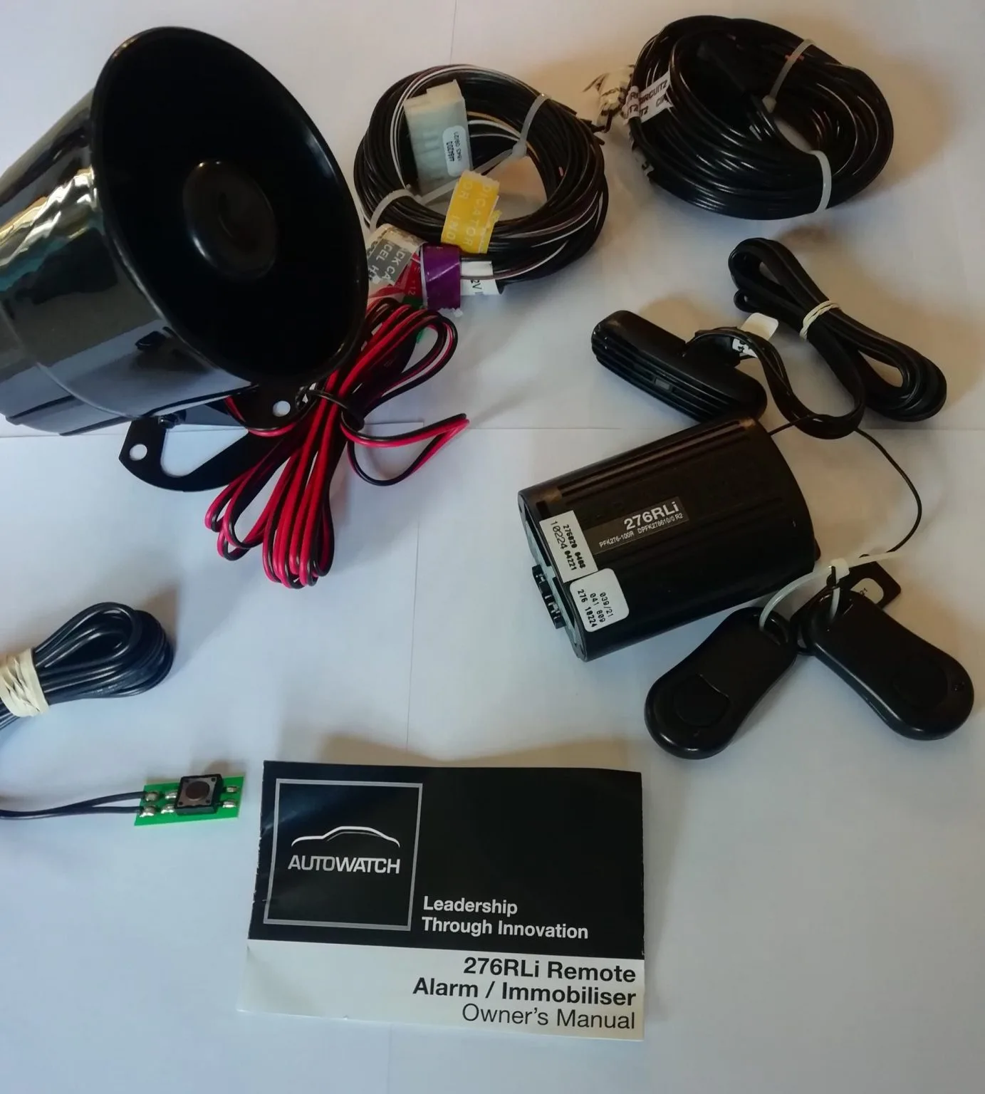 Autowatch 276 Rli Car Alarm System Level 2 Allis Auto Sound And Alarms
