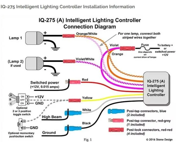 Auxilary Light Wiring Diagram Vehicle