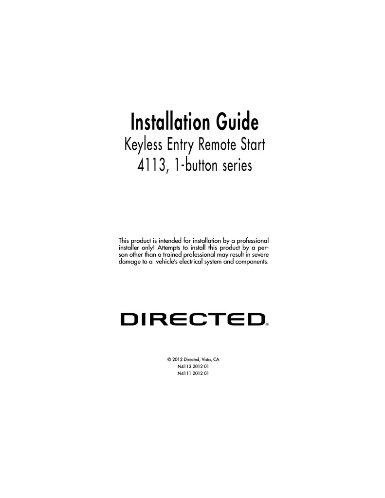 Avital 4111 Remote Start Wiring Diagram Wiring Diagram