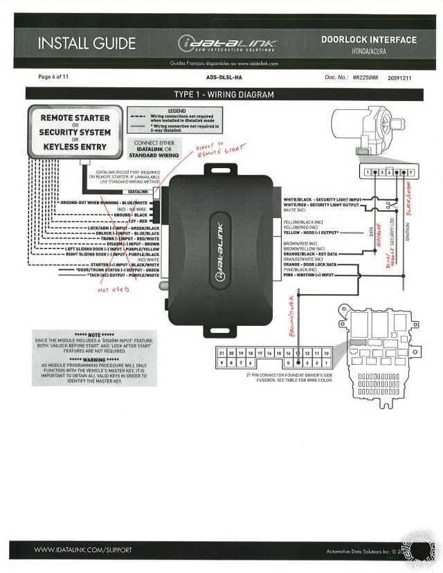 Avital 5305L Wiring Diagram For Your Needs