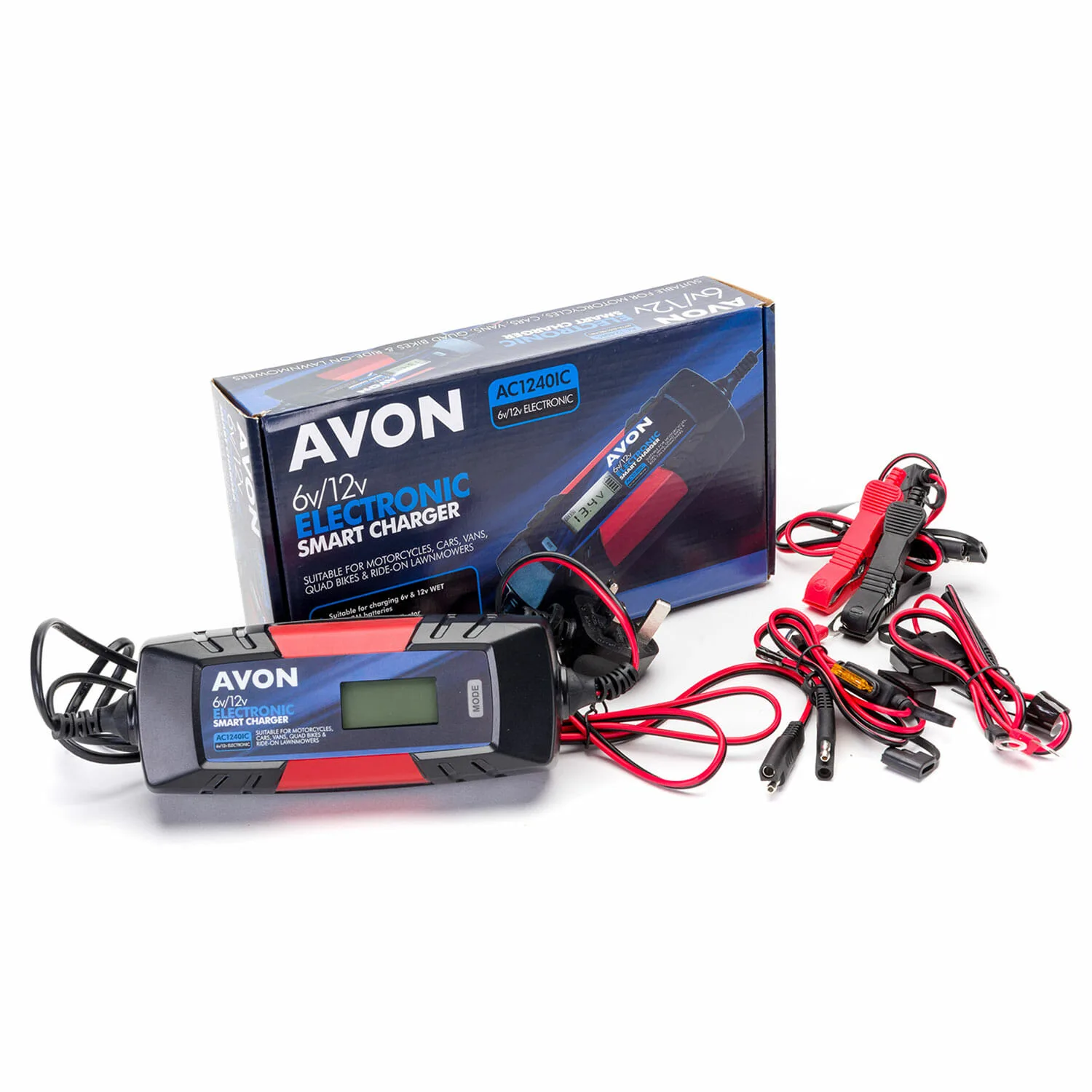 Avon Battery Charger 6 12Volt 4 Amp Intelligent Tex Automotive