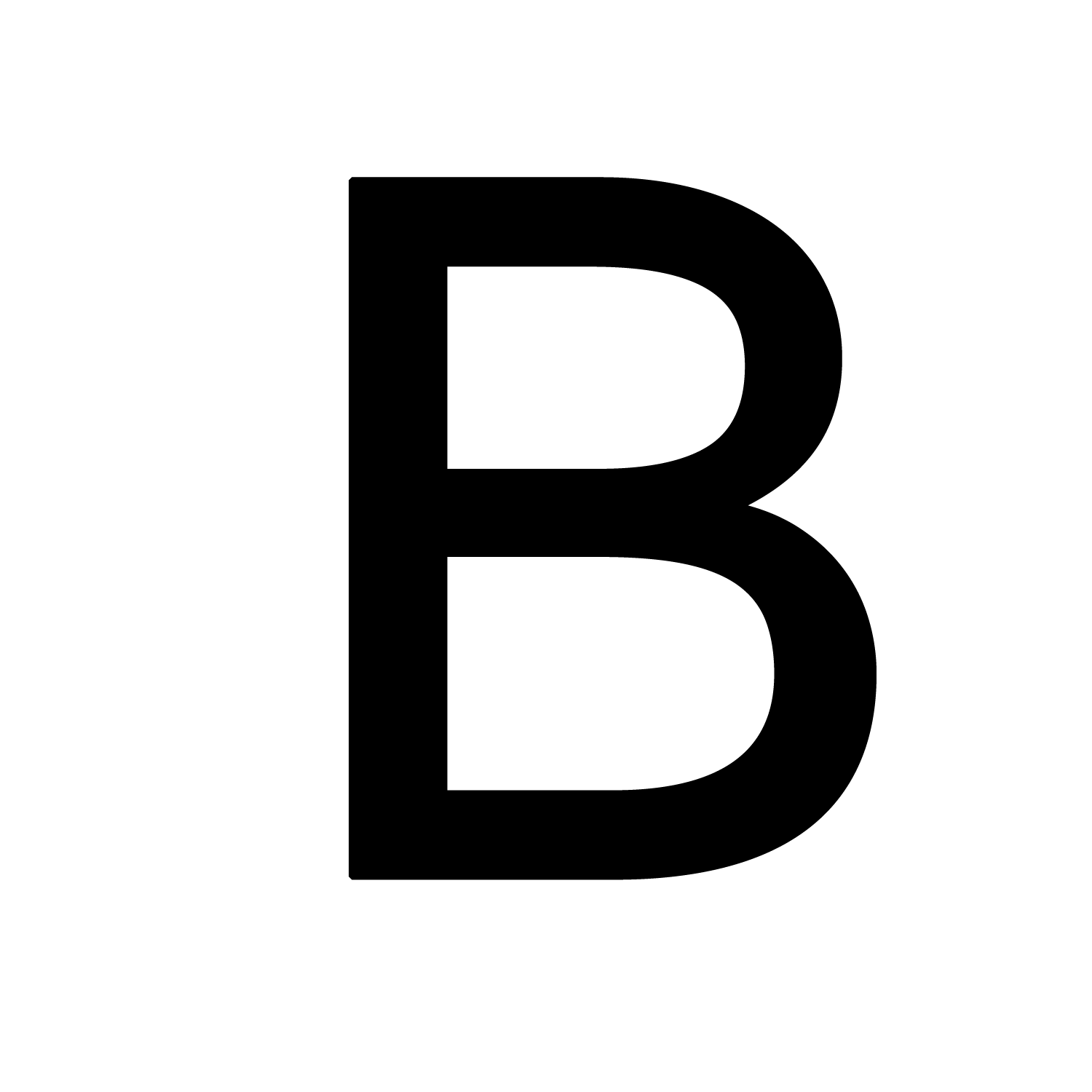 Буква B Png