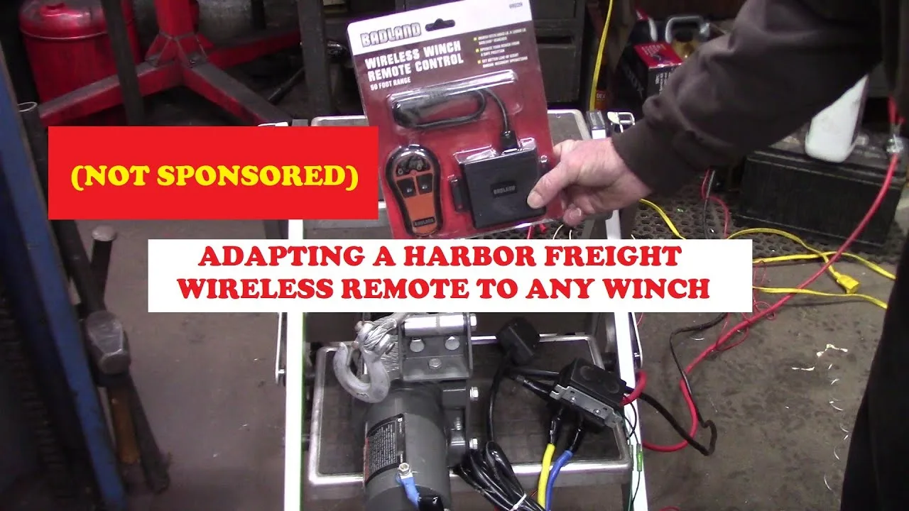Badland Winches Wireless Remote Diagram