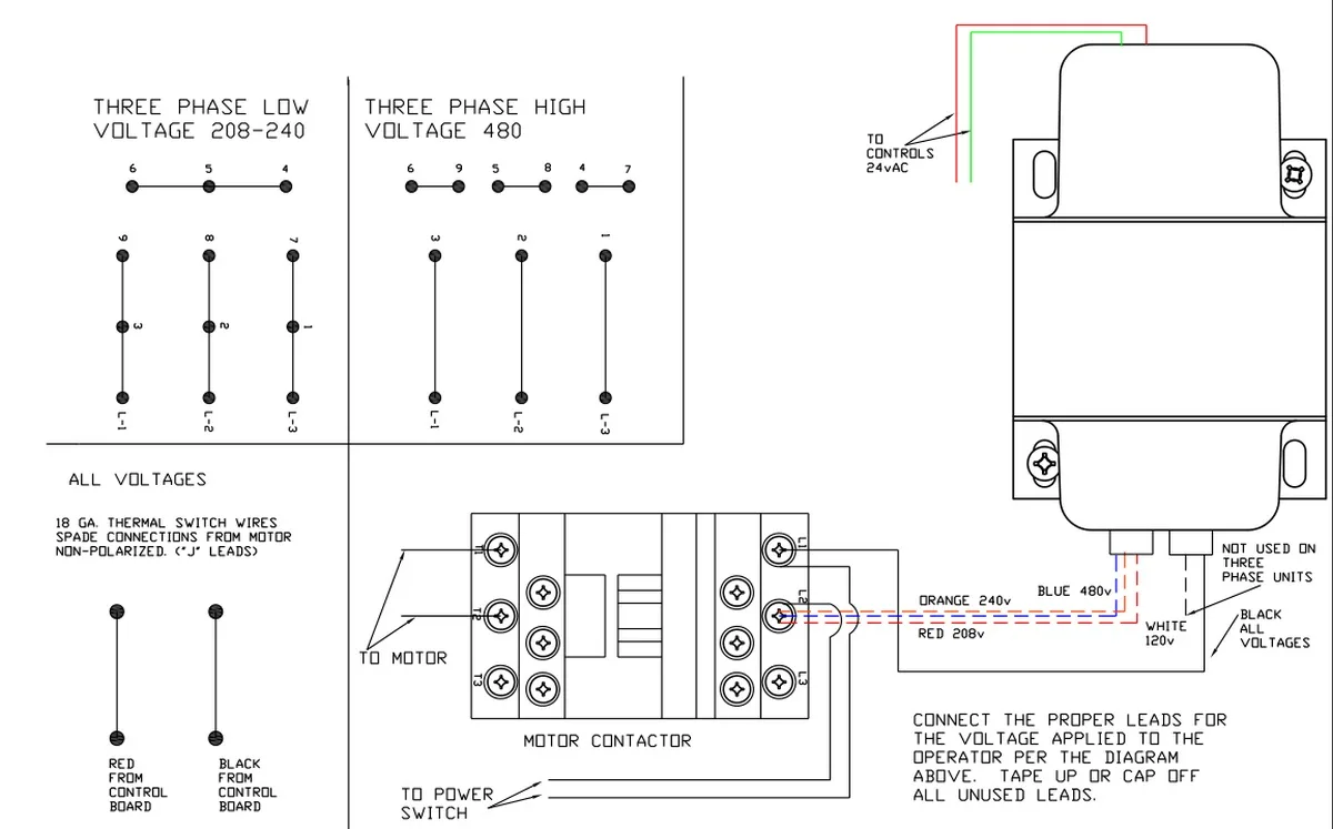 Baldor Motor Connection Diagram