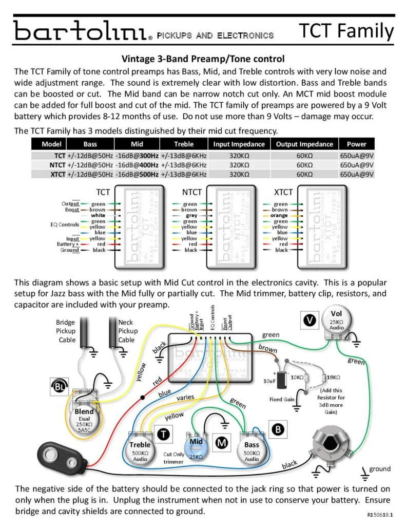 Bartolini Mk1 Preamp Wiring Diagram Wiring Diagram