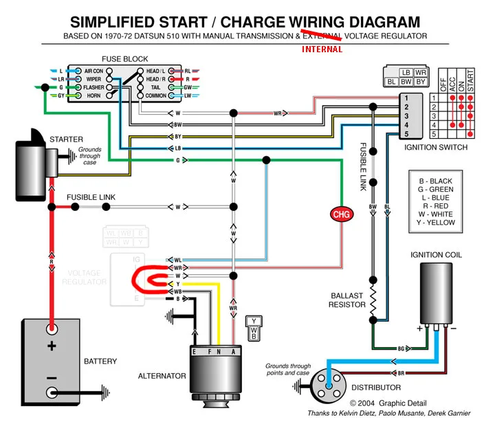 Basic 12V Alternator Wiring Diagram 4K Wallpapers Review