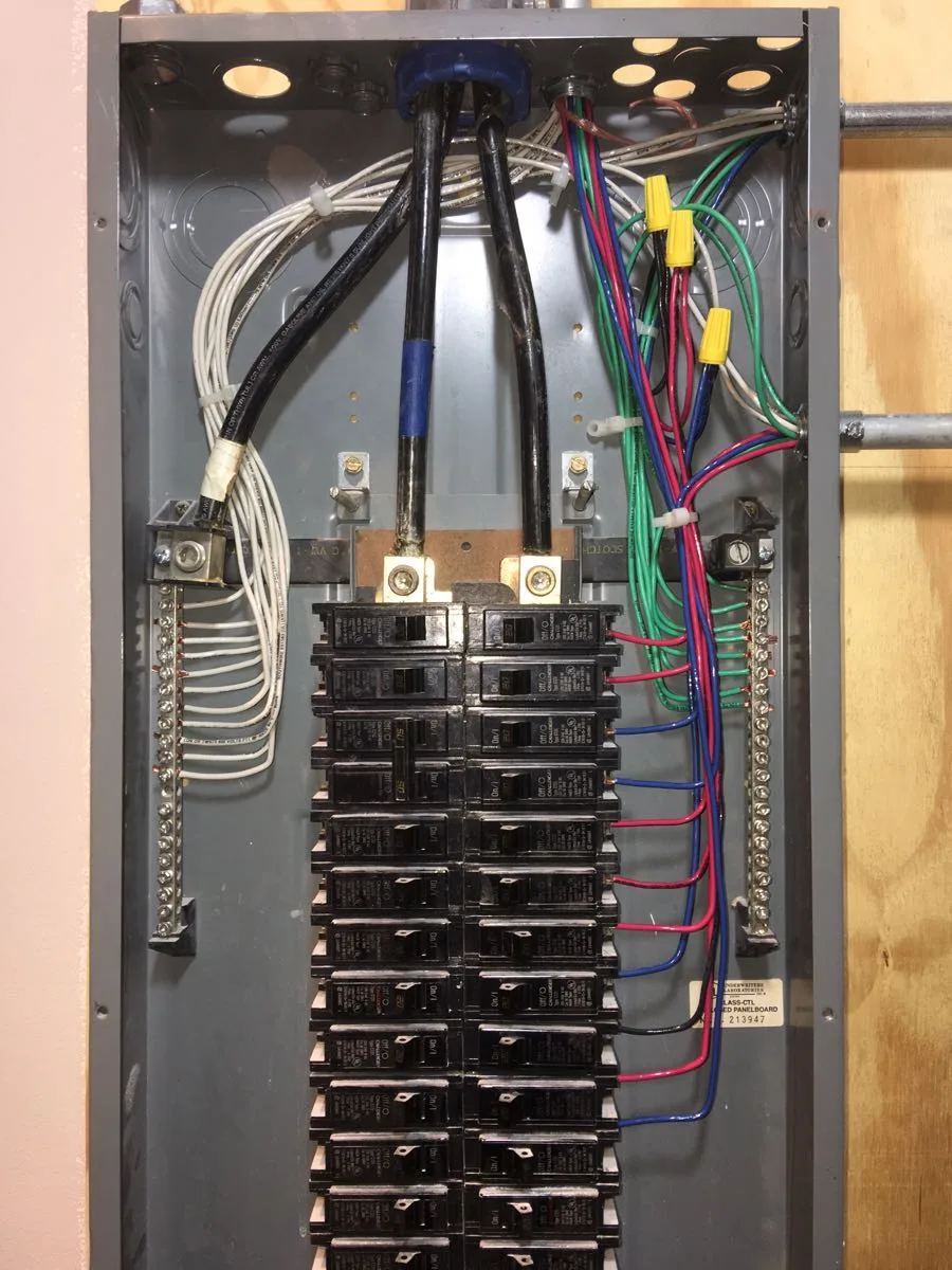 Basic Electrical Wiring Breaker Box
