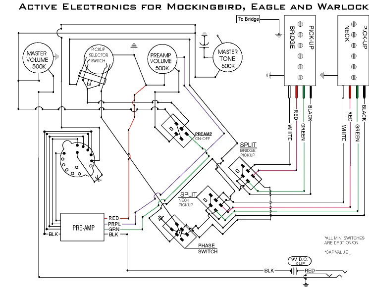 Bc Rich Warlock Wiring Diagram Wiring Diagram
