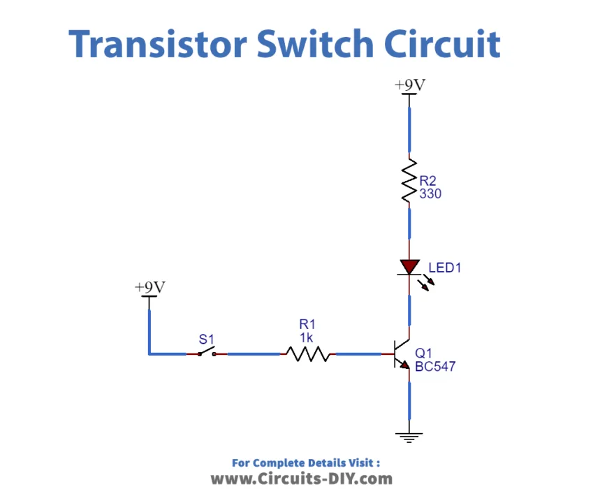 Bc547 Transistor Circuit Diagram Iot Wiring Diagram Vrogue