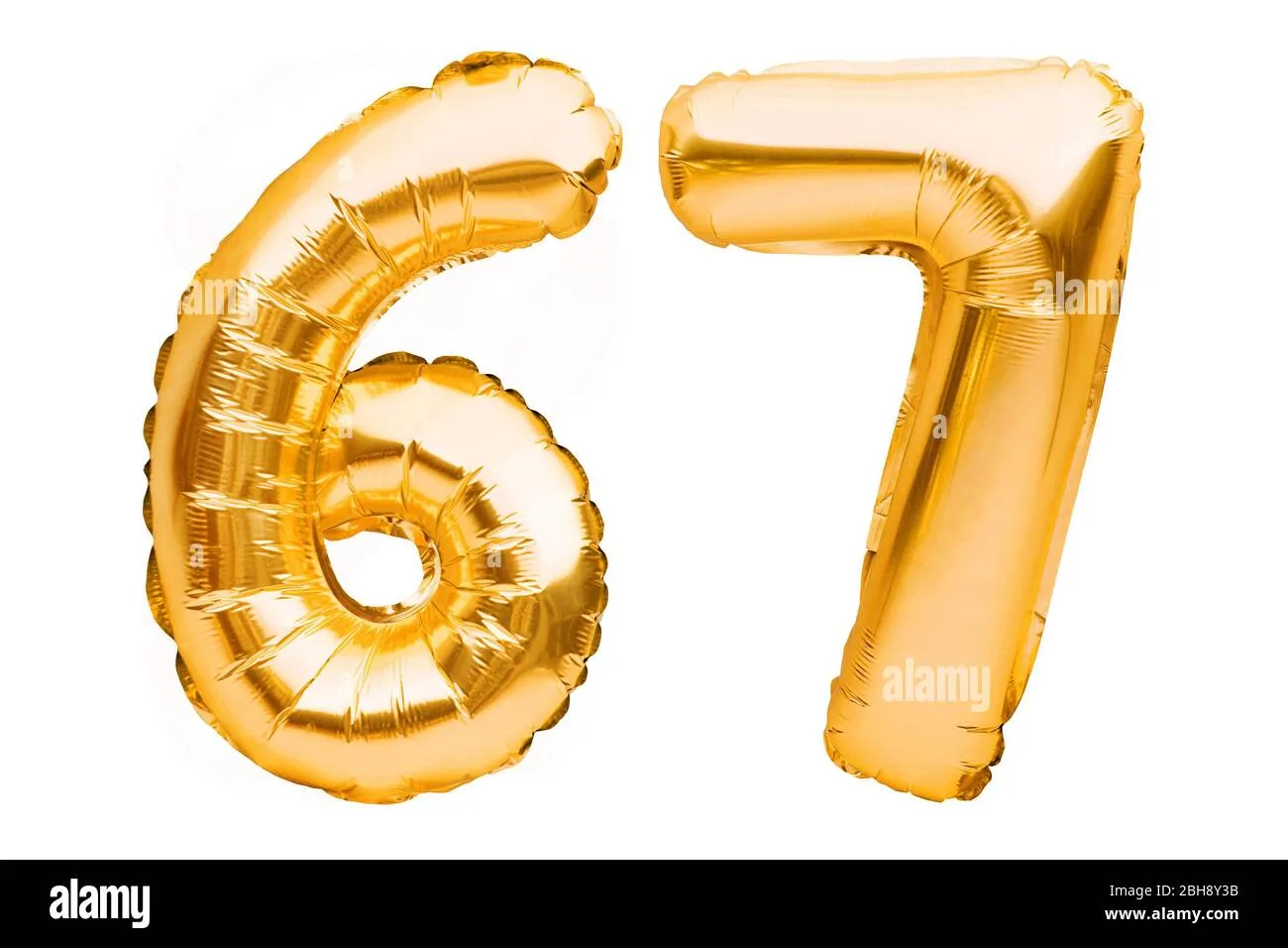 Bday 67 Balloons