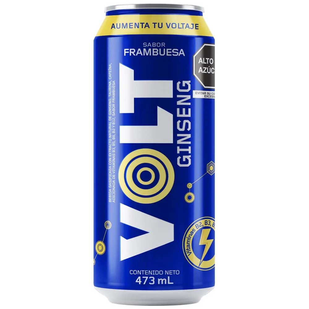 Bebida Energizante Volt Lata 473Ml Plazavea Supermercado