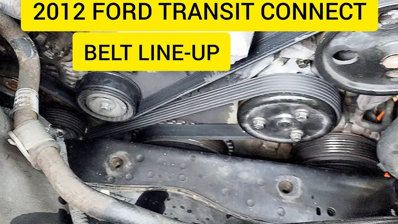 Belt Diagram For A 2000 Ford Transit Connect Step By Step Gu