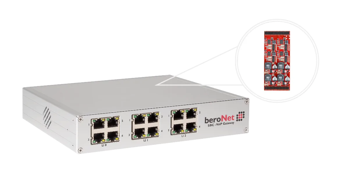 Beronet 12 Fxs Sbc Voip Gateway Beronet