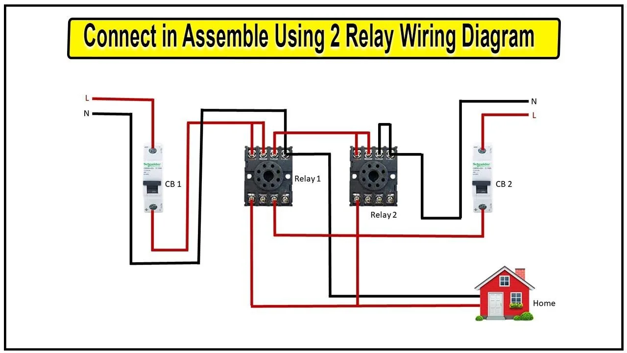 Best 12 How To Make Electrical Relay Wiring Diagram Relay Wiring Diagram Explained Artofit