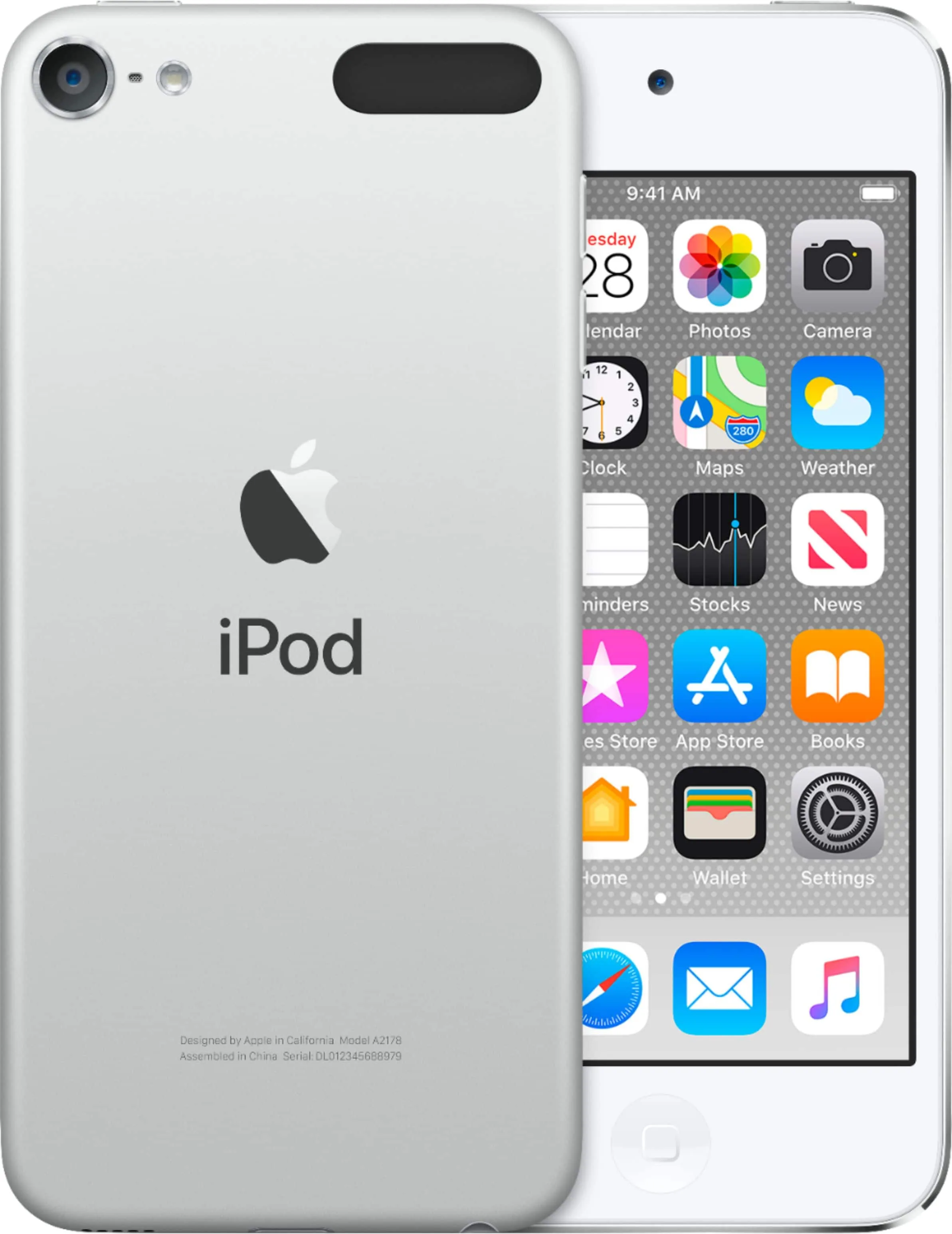 Best Buy Apple Ipod Touch 256Gb Mp3 Player 7Th Generation Silver Mvjd2Ll A