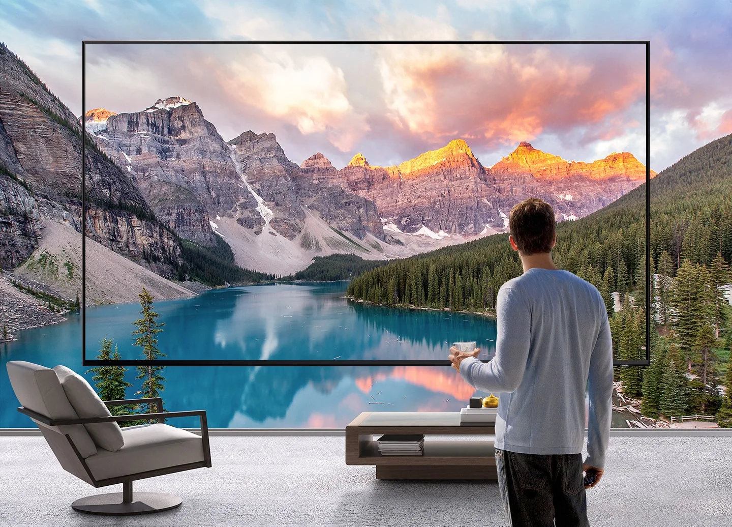 Big Screen Tvs Large Flat Screens Samsung Us