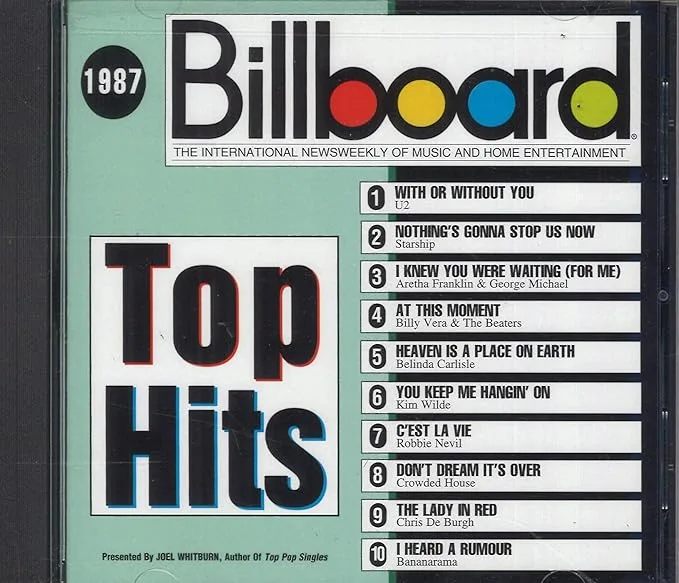 Billboard Top Hits 1987 Cds Vinyl