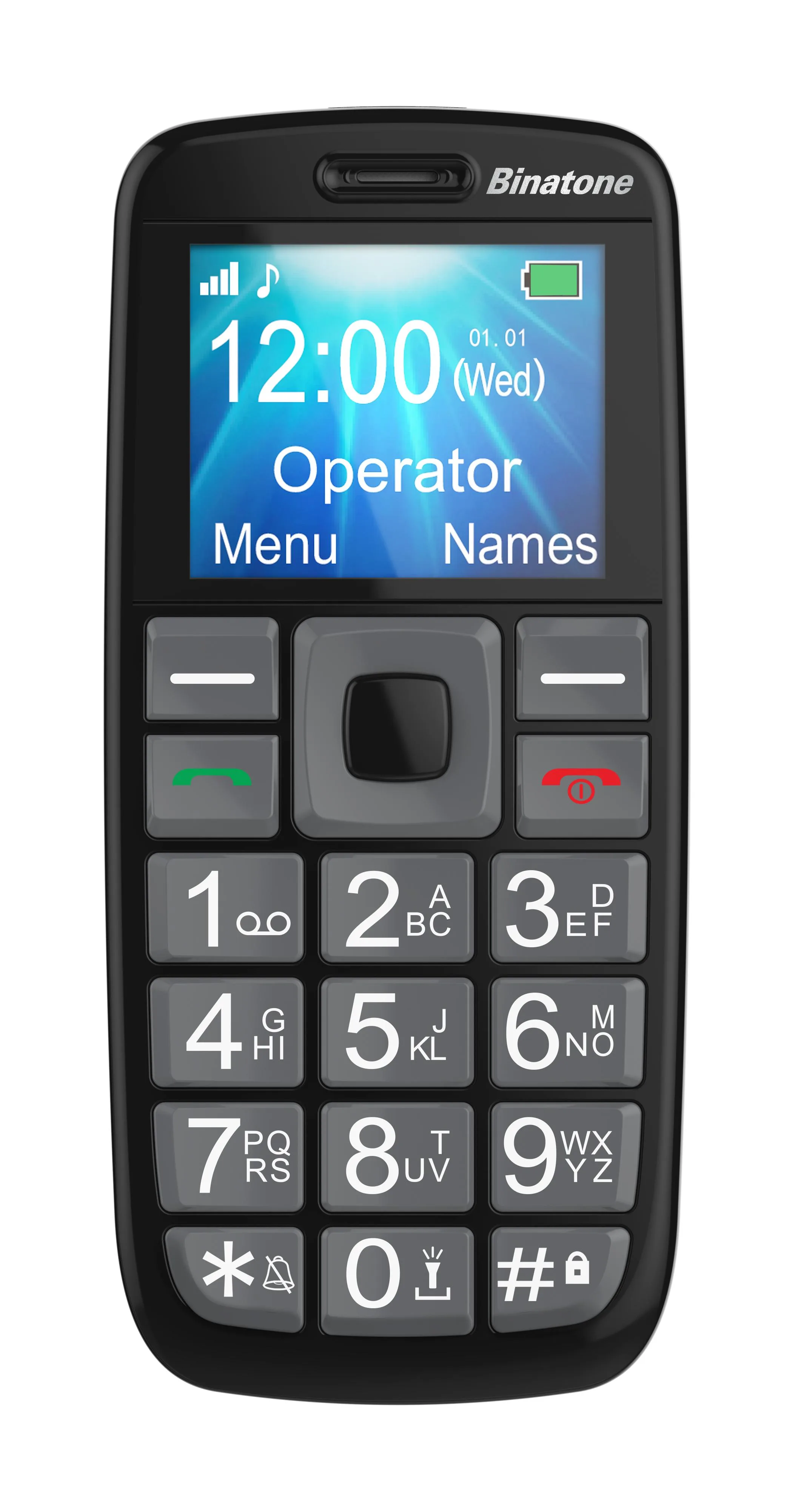 Binatone M312 Big Button Gsm Mobile Phone Black Electronics