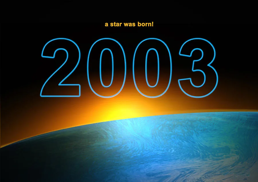 Birth Year 2003 Digital Art By Alexander Drum