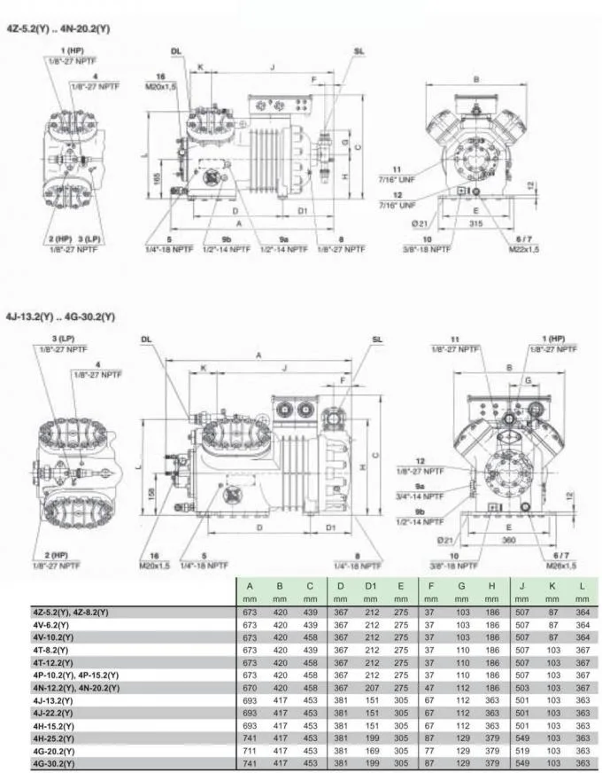 Bitzer Semi Hermetic Compressor Wiring Diagram Single Phase
