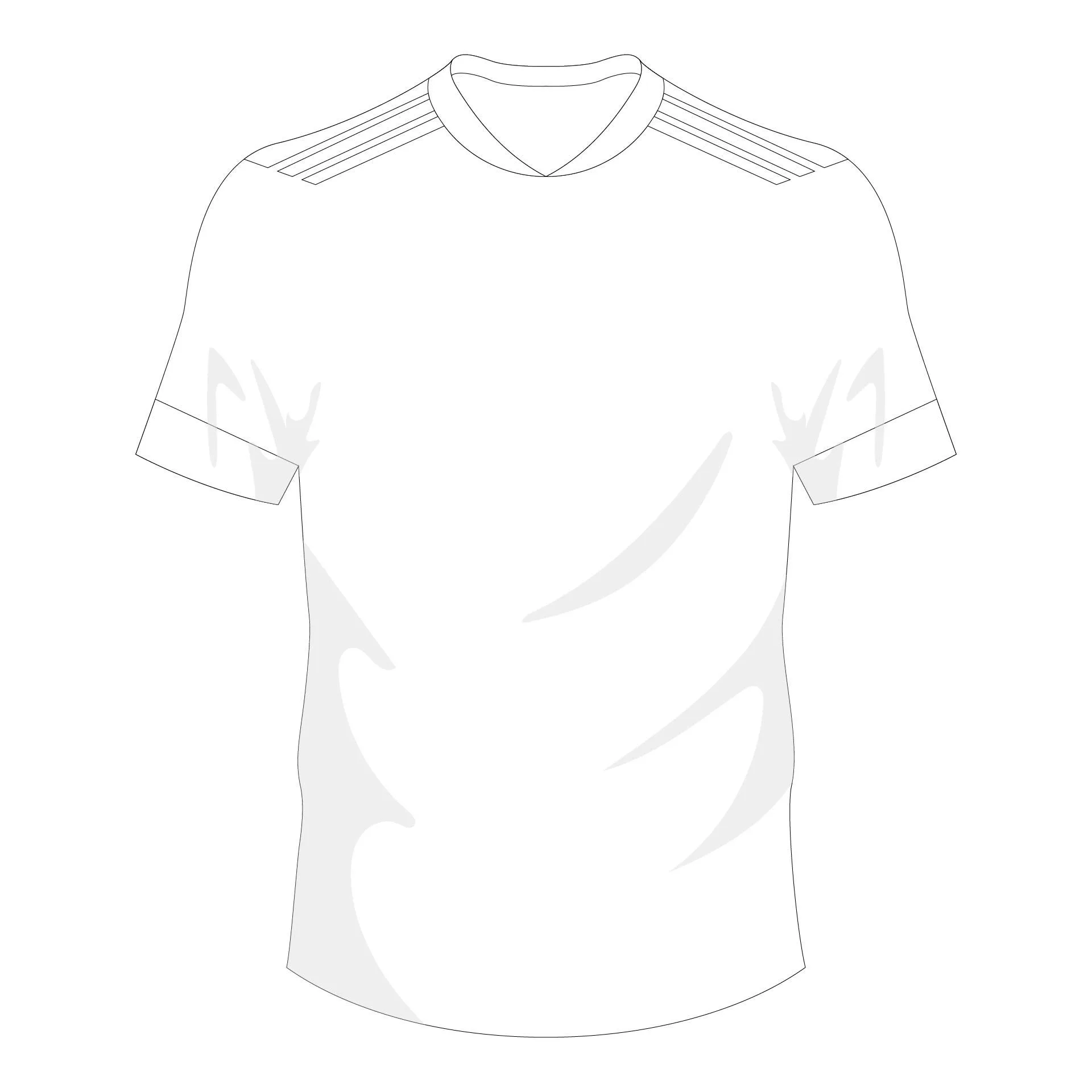 Blank Football Jersey Clip Art
