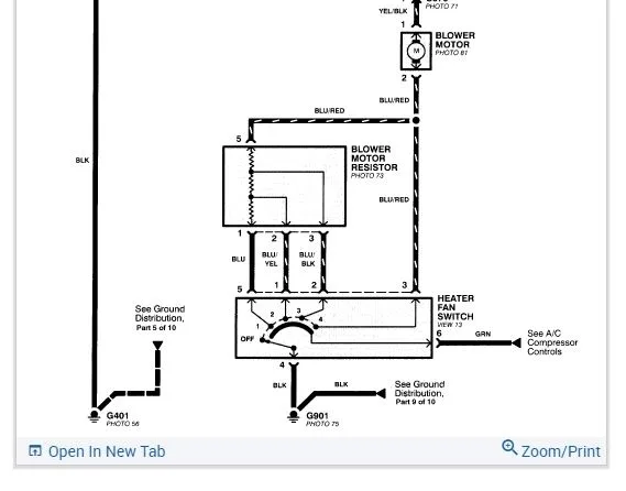 Blower Motor Wire Diagram