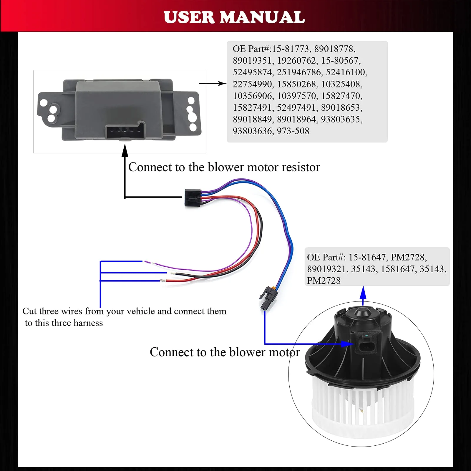 Blower Motor Wire Diagram Blower Motor Resistor How It Wor