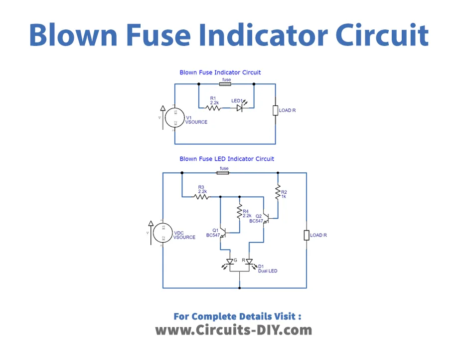Blown Fuse Indicator Circuit