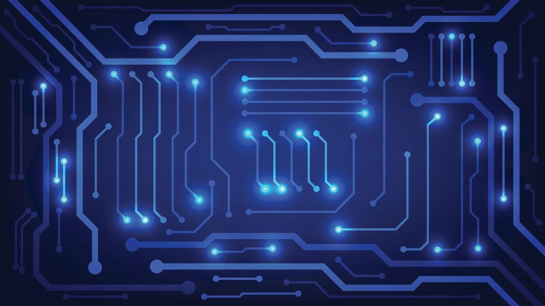 Blue Circuit Wallpapers 4K Hd Blue Circuit Backgrounds On Wallpaperbat
