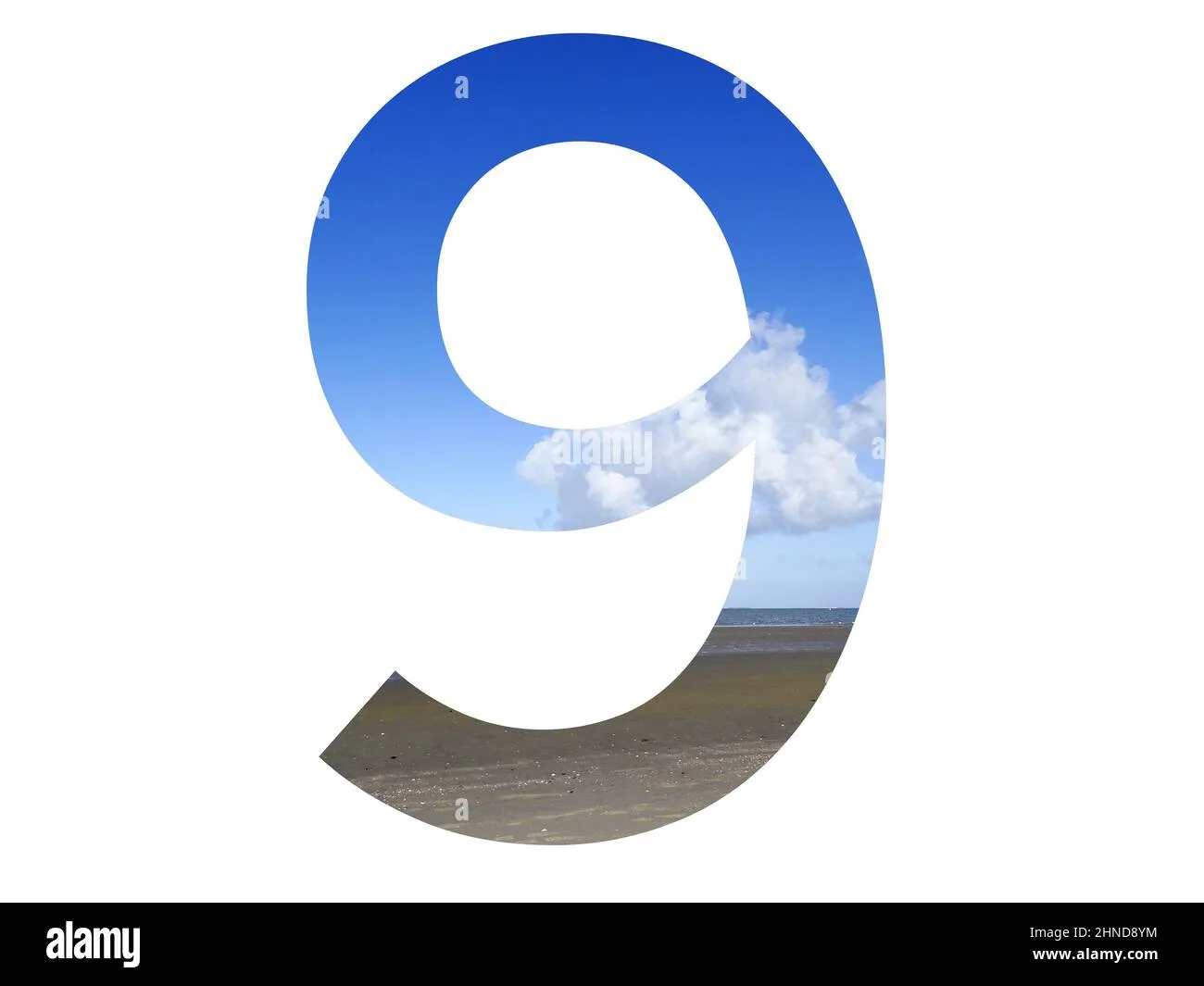 Blue Number 9