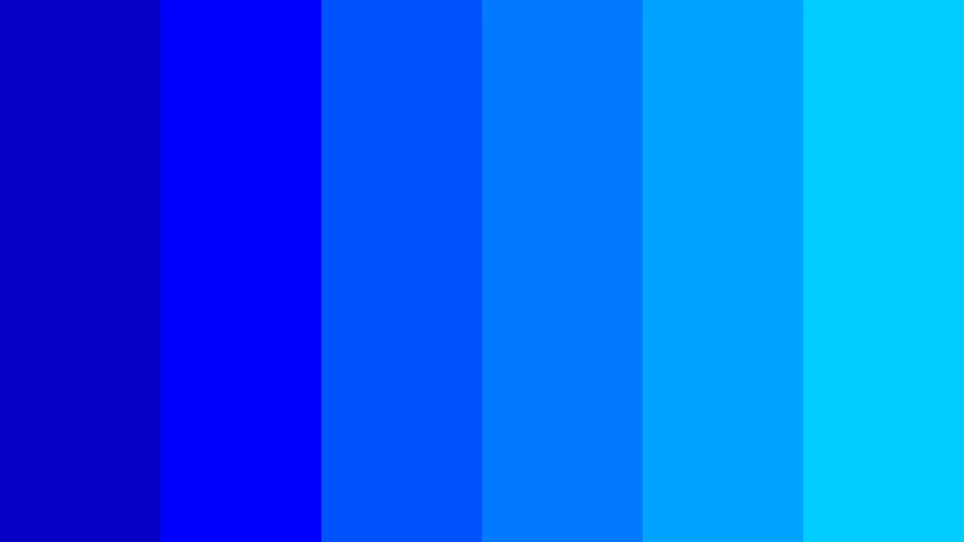 Blue Palette