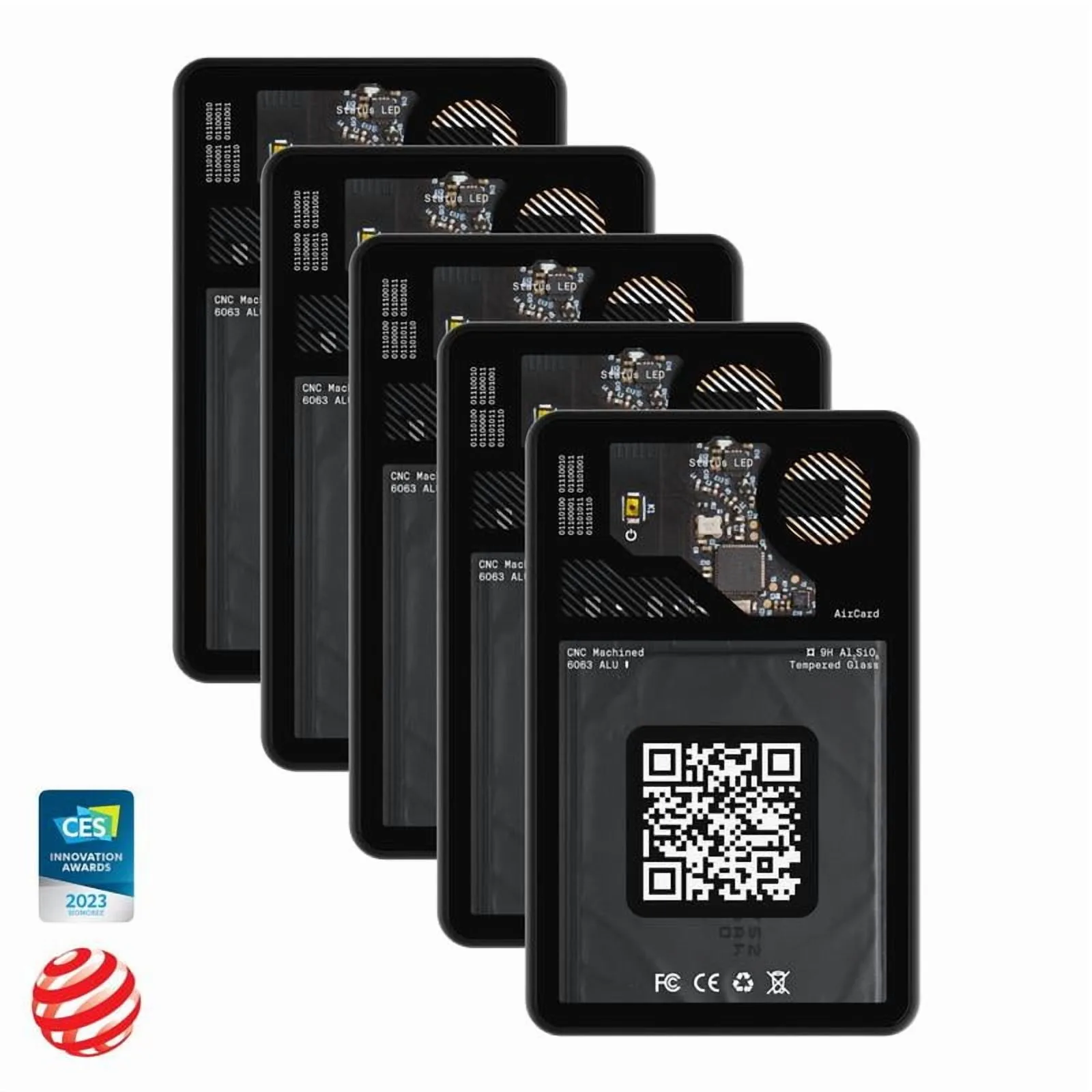 Bluetooth Wallet Tracker Finder With Find My Network Compatibility Business Card Feature Nfc