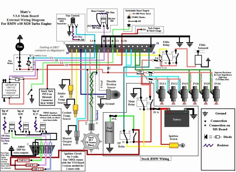 Bmw E30 Central Locking Wiring Diagram