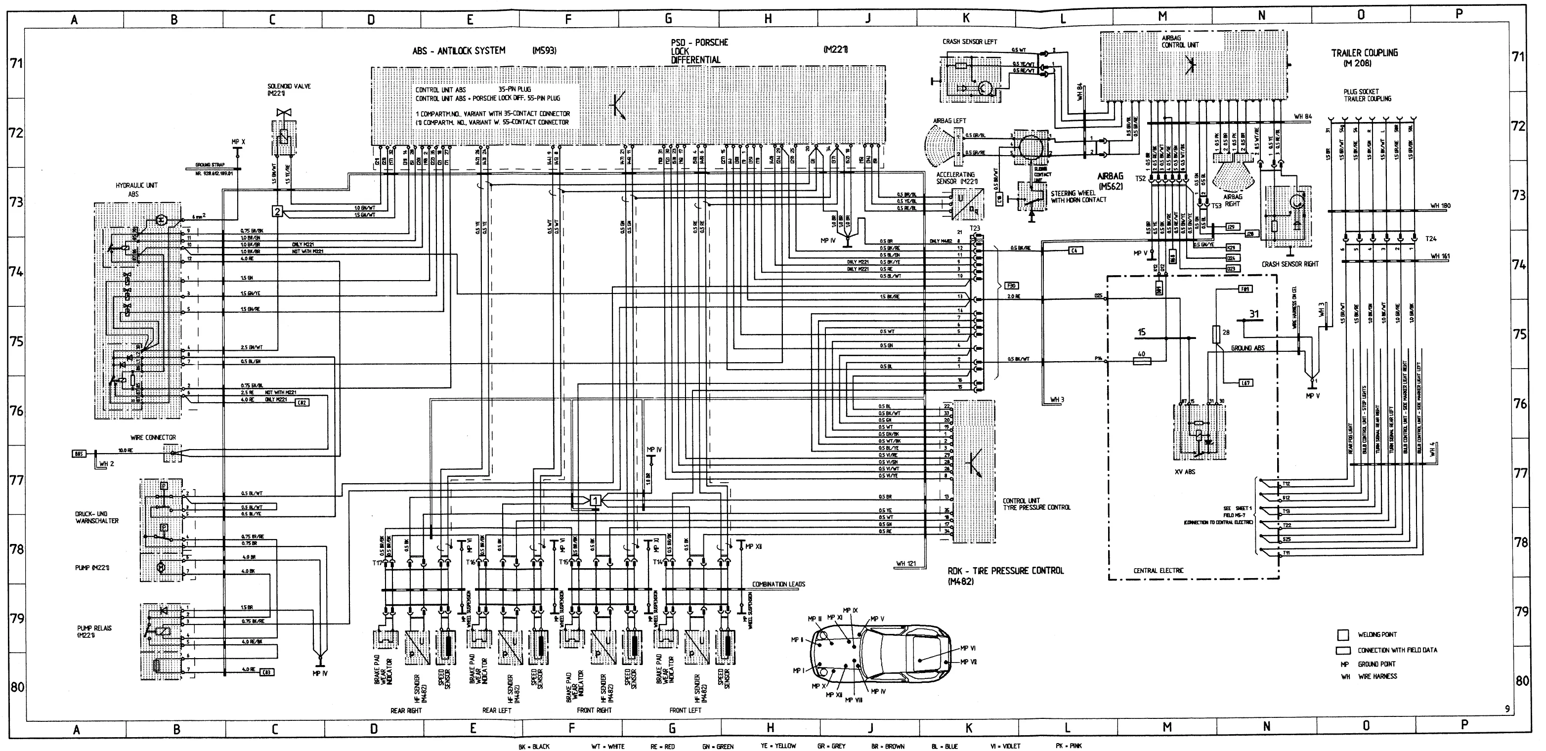 Bmw E46 Rear Abs Harness Layout