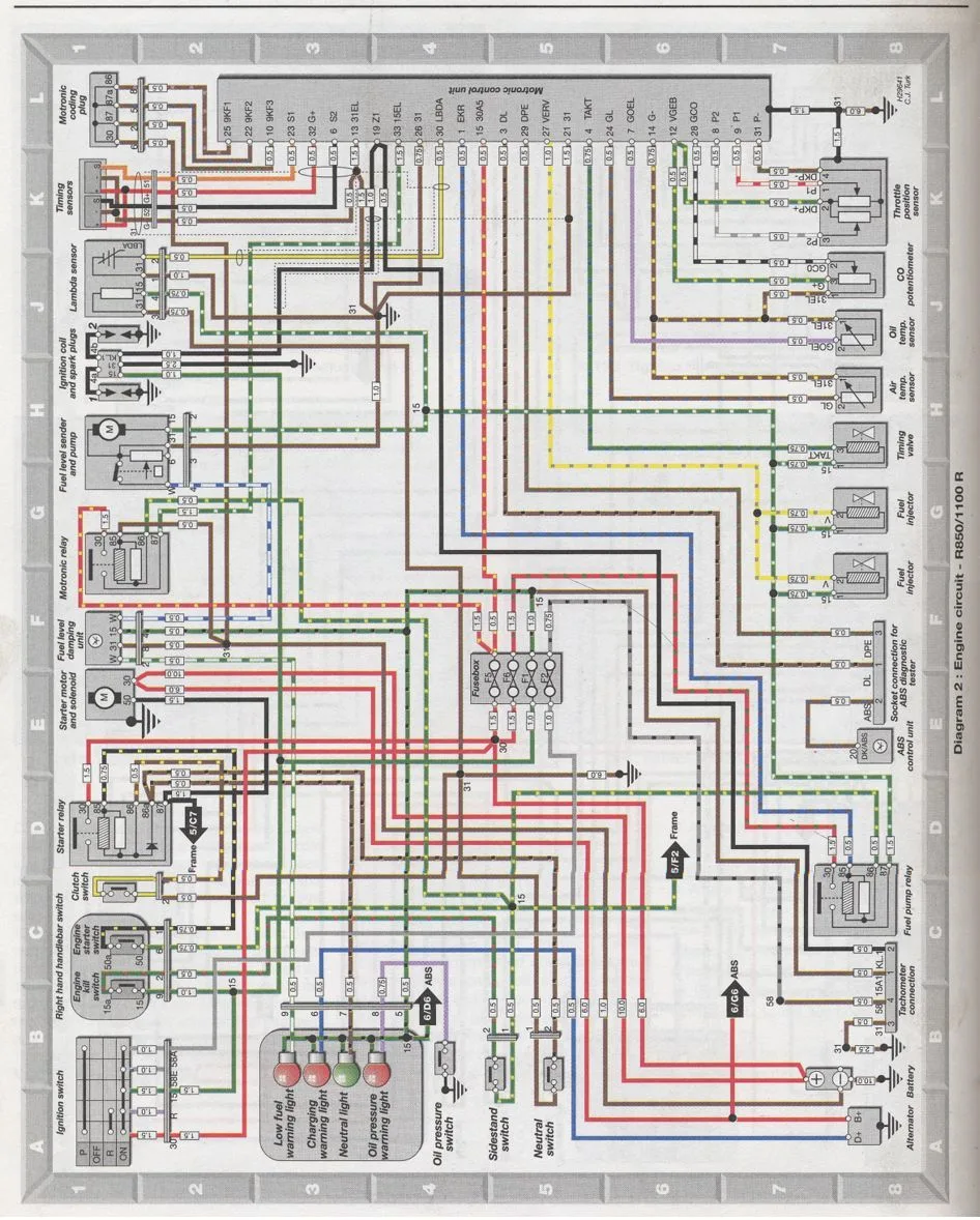Bmw R1200C Wiring Diagram