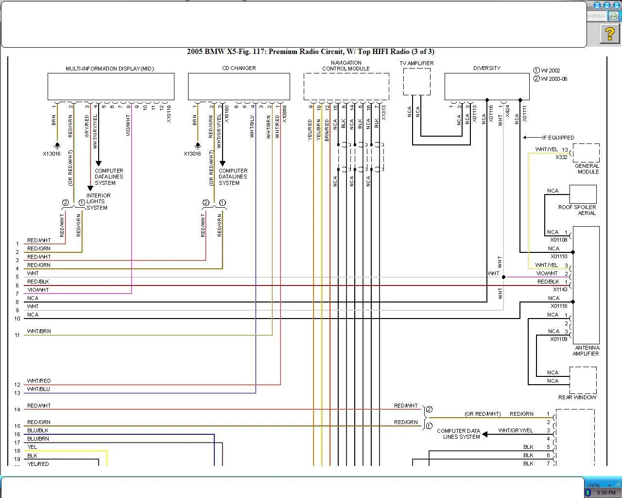 Bmw X5 E53 Radio Wiring Diagram