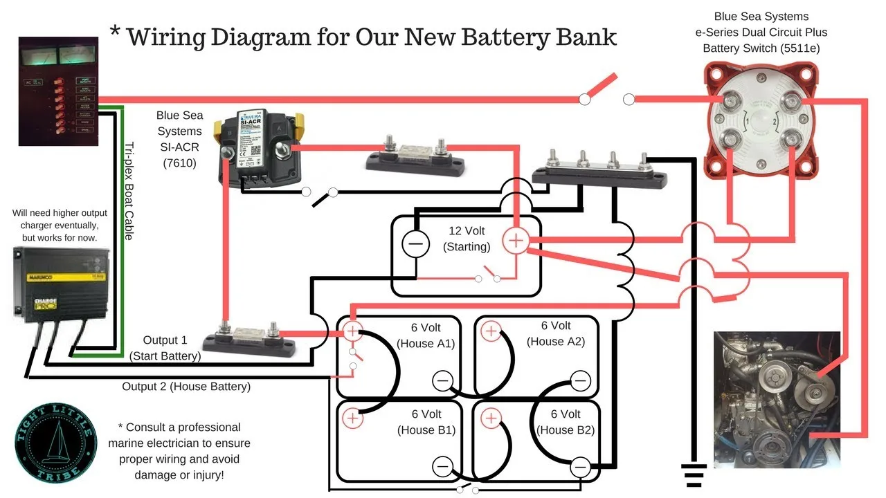Boat Dual Battery Switch Wiring Diagram
