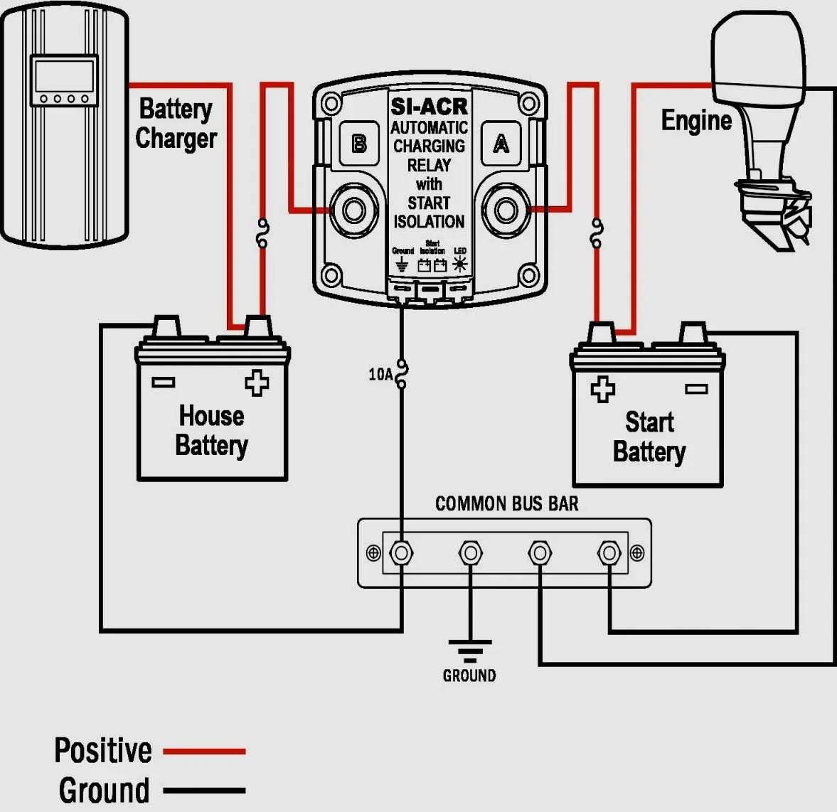 Boat Dual Battery Switch Wiring Diagram