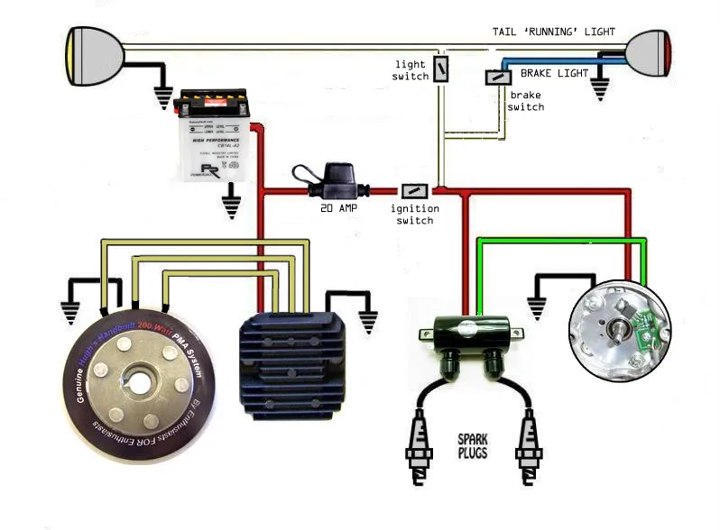 Bobber Wiring Diagram Collection