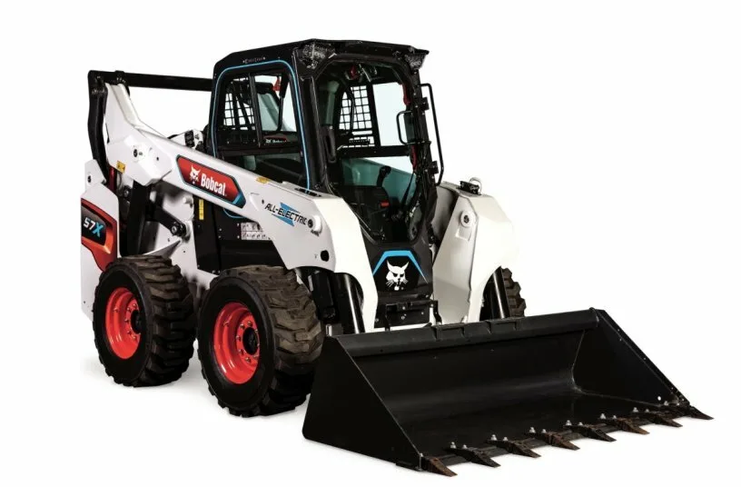 Bobcat Unveils World S First All Electric Skid Steer Loader And New All Electric And Autonomous