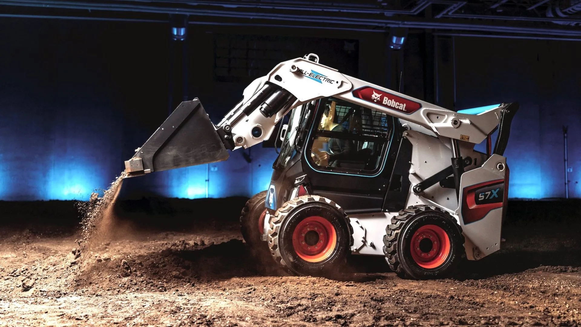 Bobcat Unveils World S First All Electric Skid Steer Loader And New All Electric And Autonomous