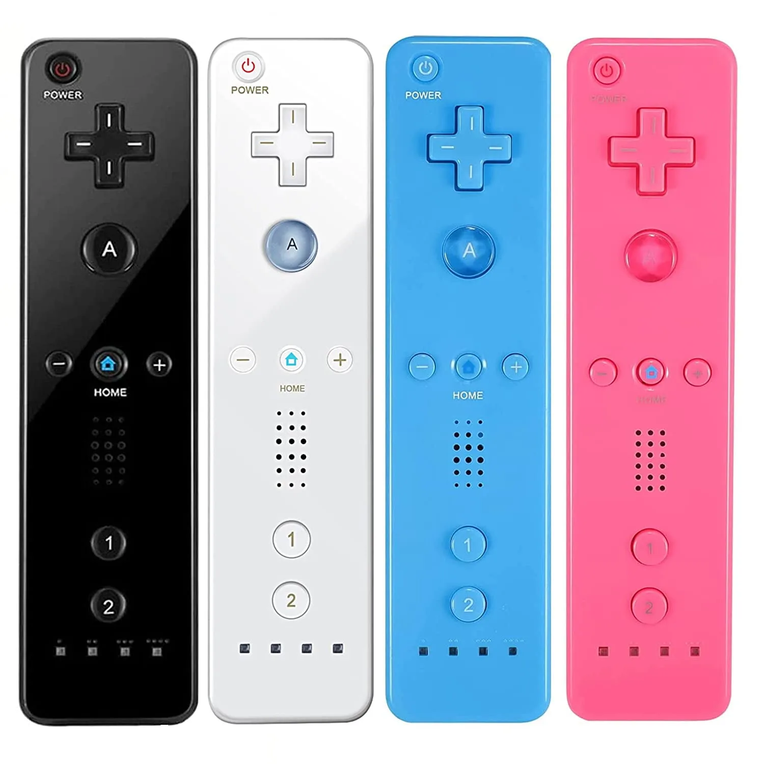 Bonadget 4 Pack Wii Remote Controller Wii Games Wireless Controller For Nintendo Wii Wii U