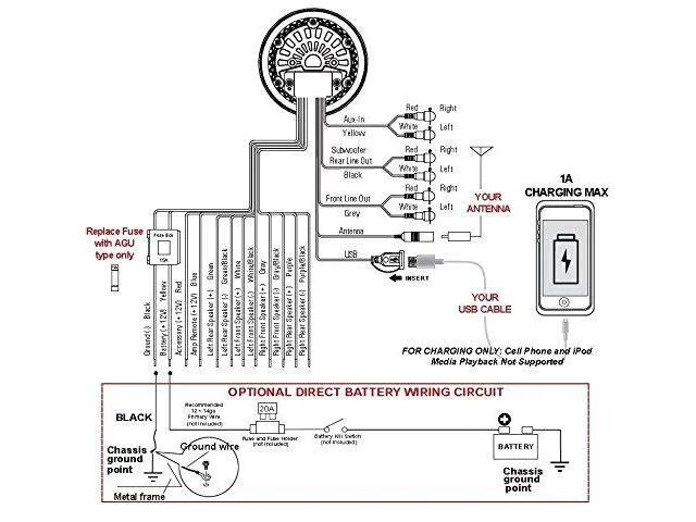 Boss Marine Radio Wiring Diagram