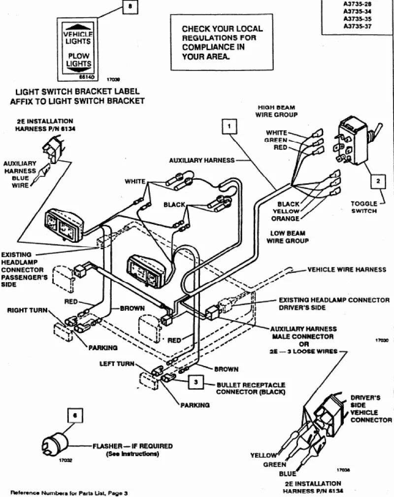 Boss Plow Wiring Diagram Truck Side