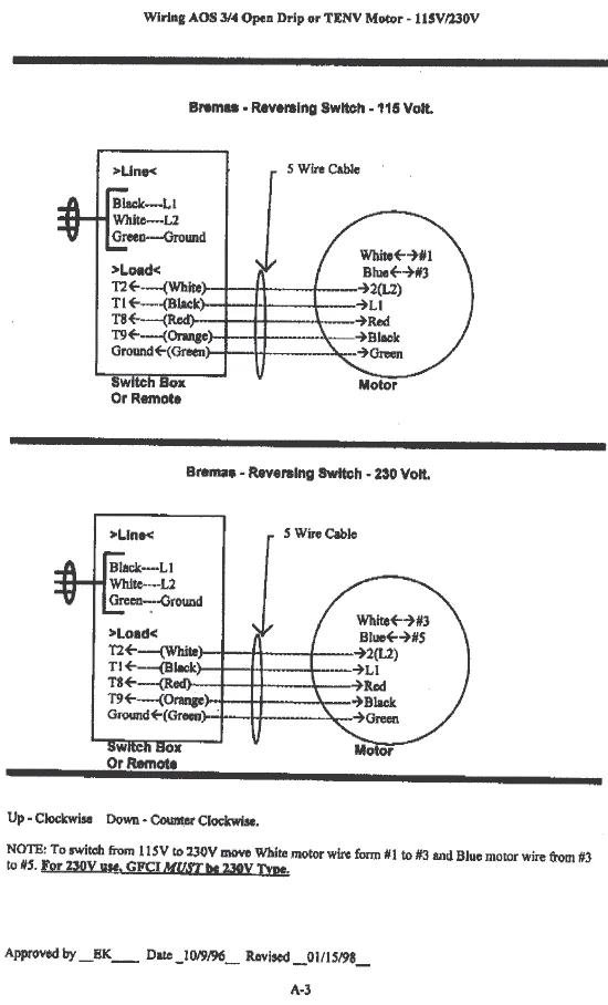 Bremas Switch Wiring Diagram Aqua Marine Supply Wiring Instructions