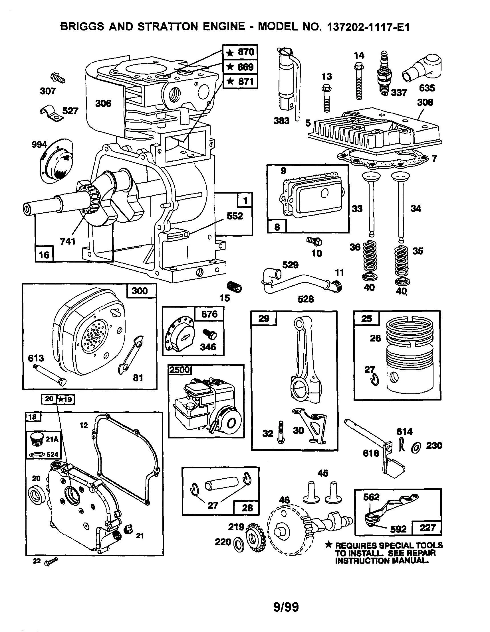 Briggs And Stratton 20 Hp Intek Parts Diagram Mower Briggs S