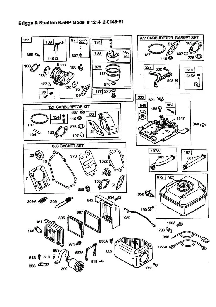 Briggs And Stratton 20 Hp V Twin Parts Diagram Briggs Stra